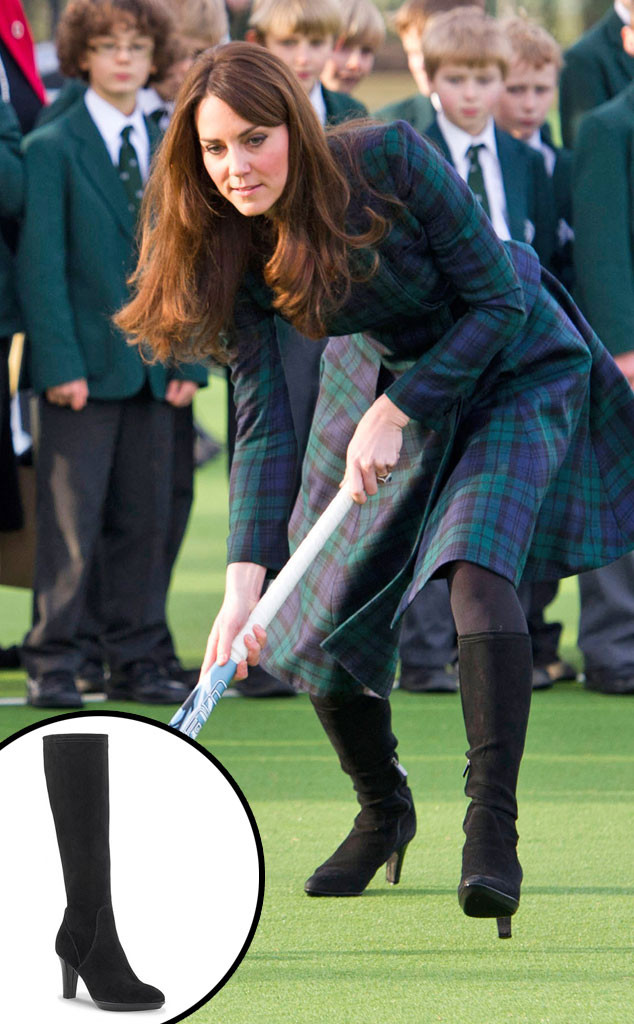 Aquatalia Re-Releases Kate Middleton’s high heeled Field Hockey Boots